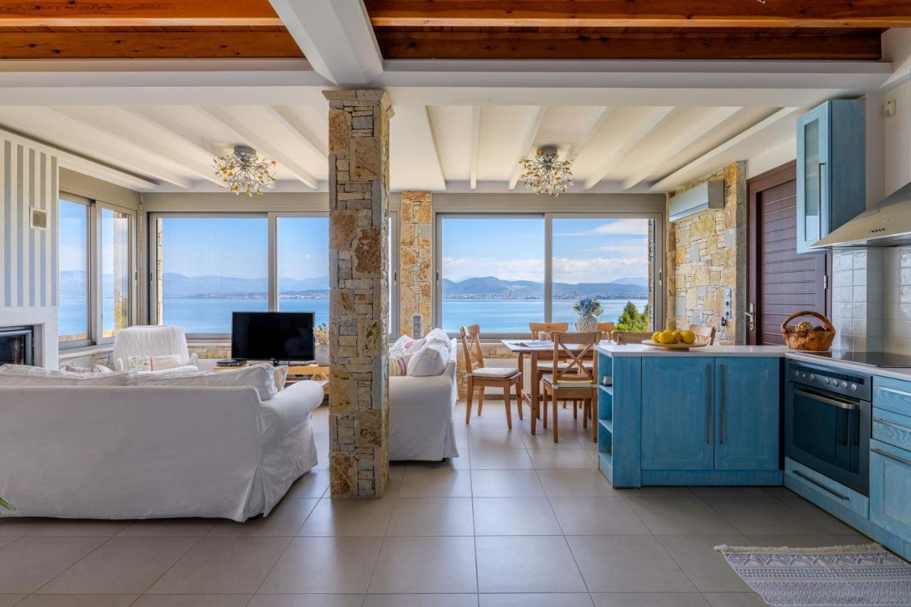 Crystal Beach Villa Chalkida Exterior photo