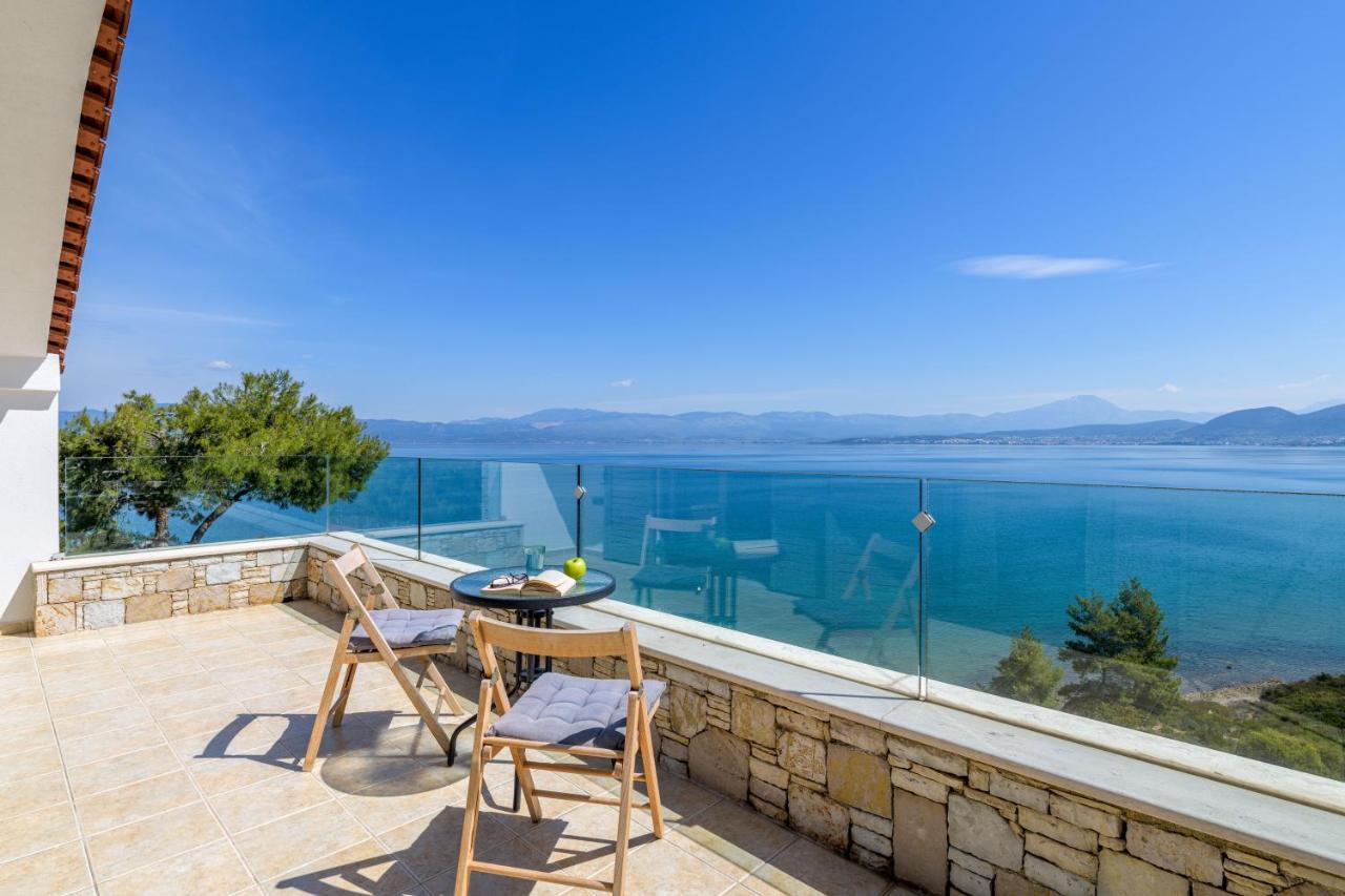 Crystal Beach Villa Chalkida Exterior photo