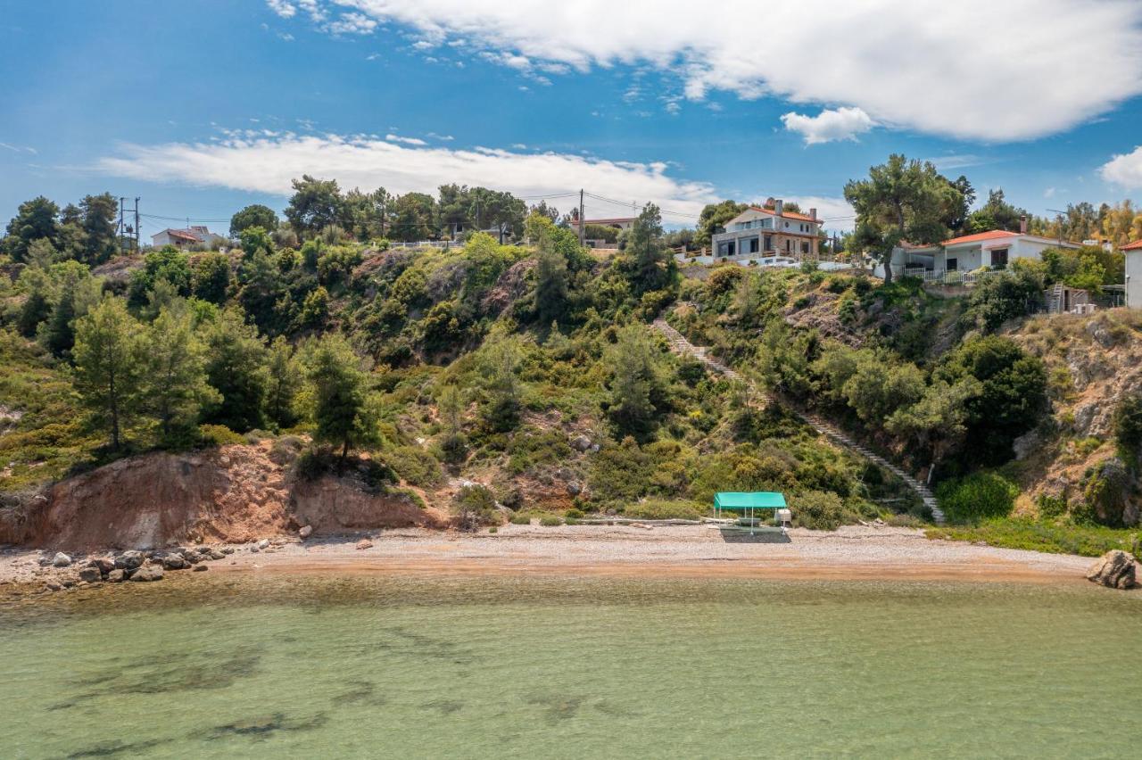 Crystal Beach Villa Chalkida Exterior photo