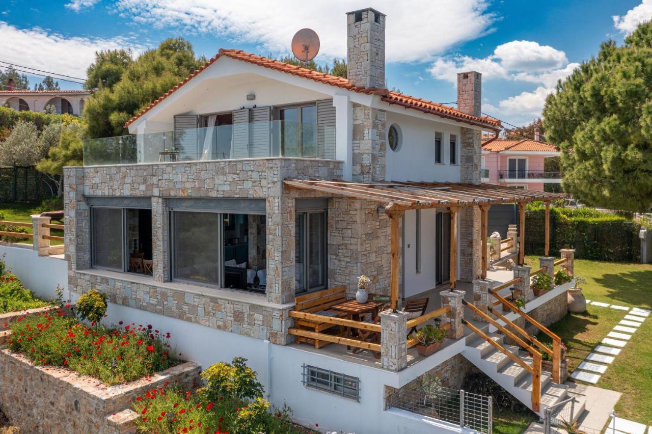 Crystal Beach Villa Chalkida Exterior photo