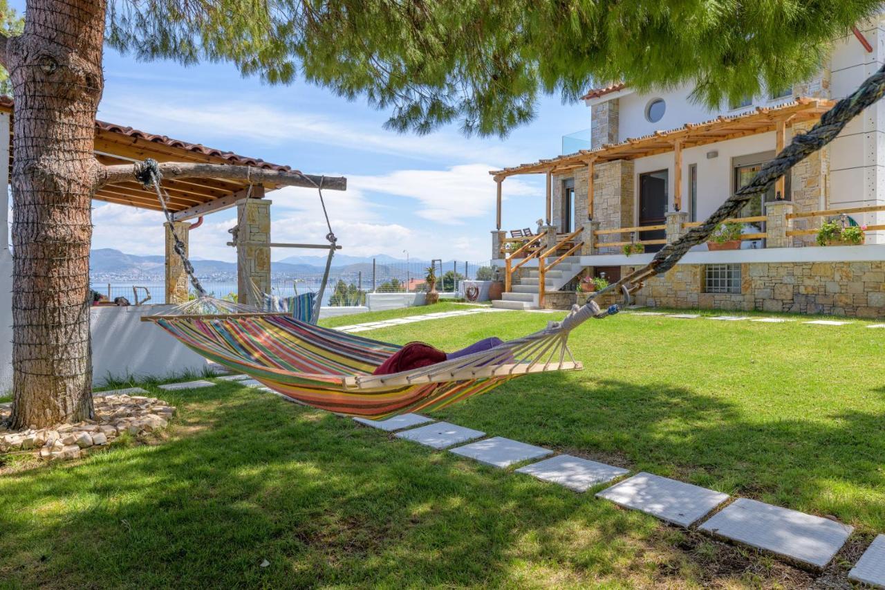 Crystal Beach Villa Chalkida Exterior photo