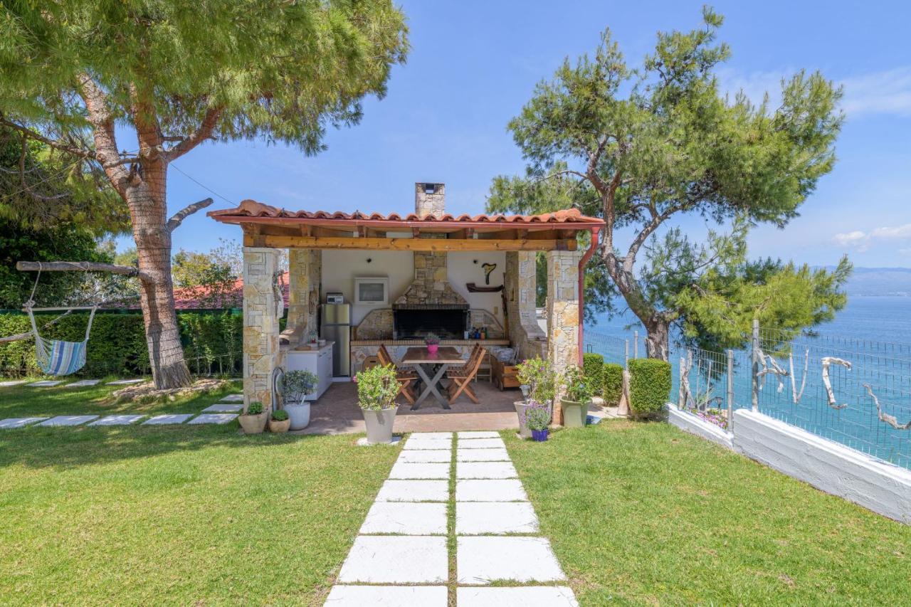 Crystal Beach Villa Chalkida Exterior photo