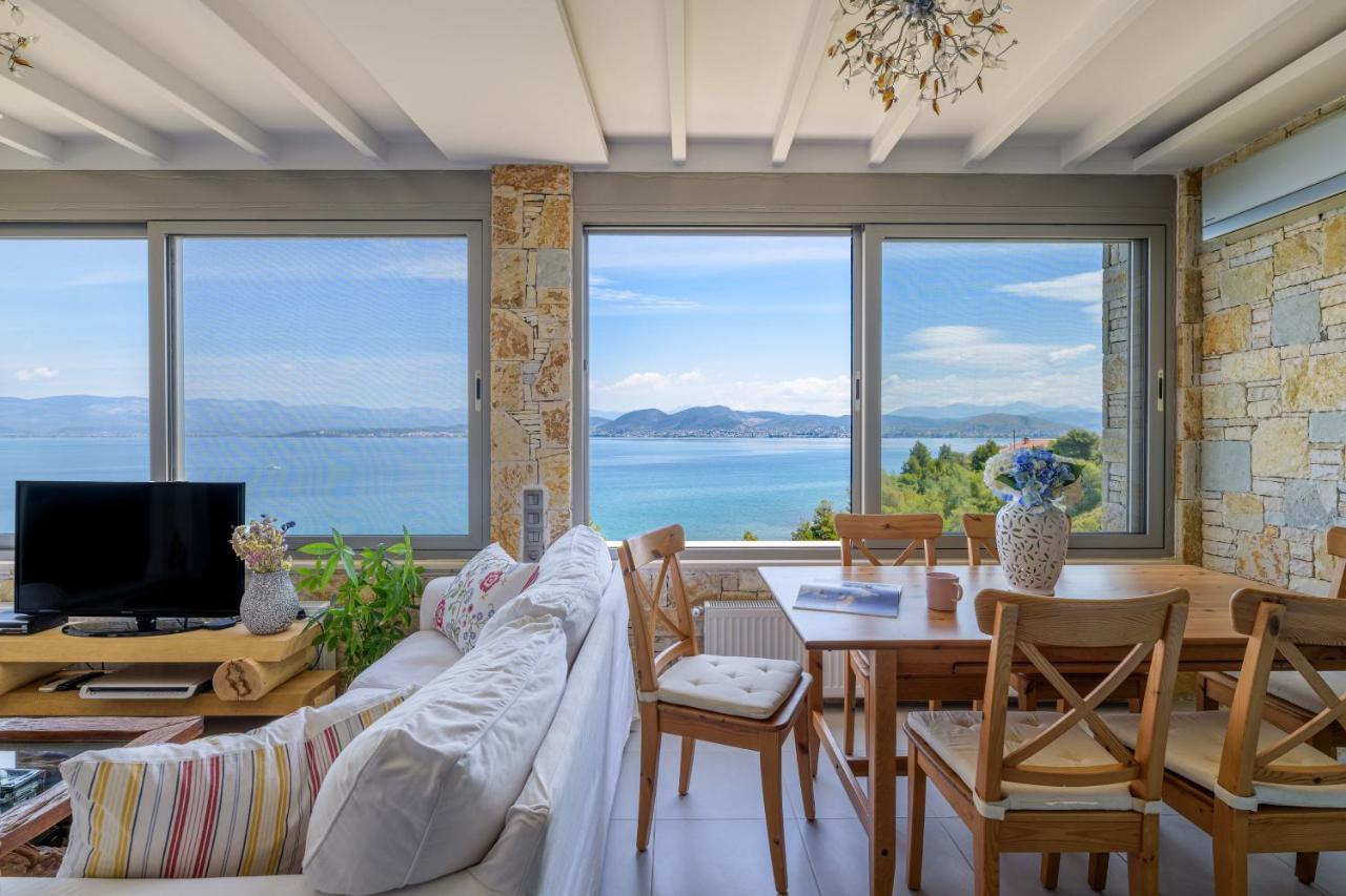 Crystal Beach Villa Chalkida Exterior photo