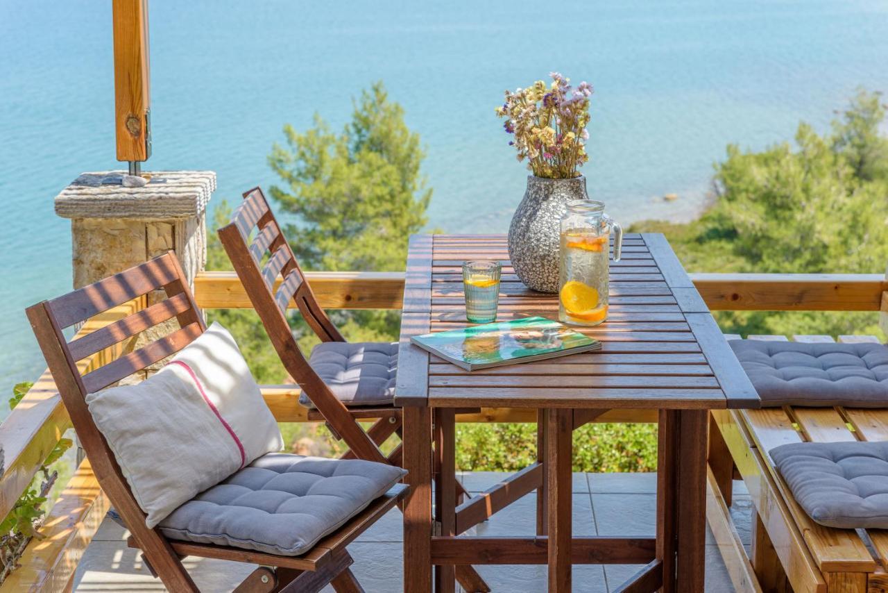 Crystal Beach Villa Chalkida Exterior photo
