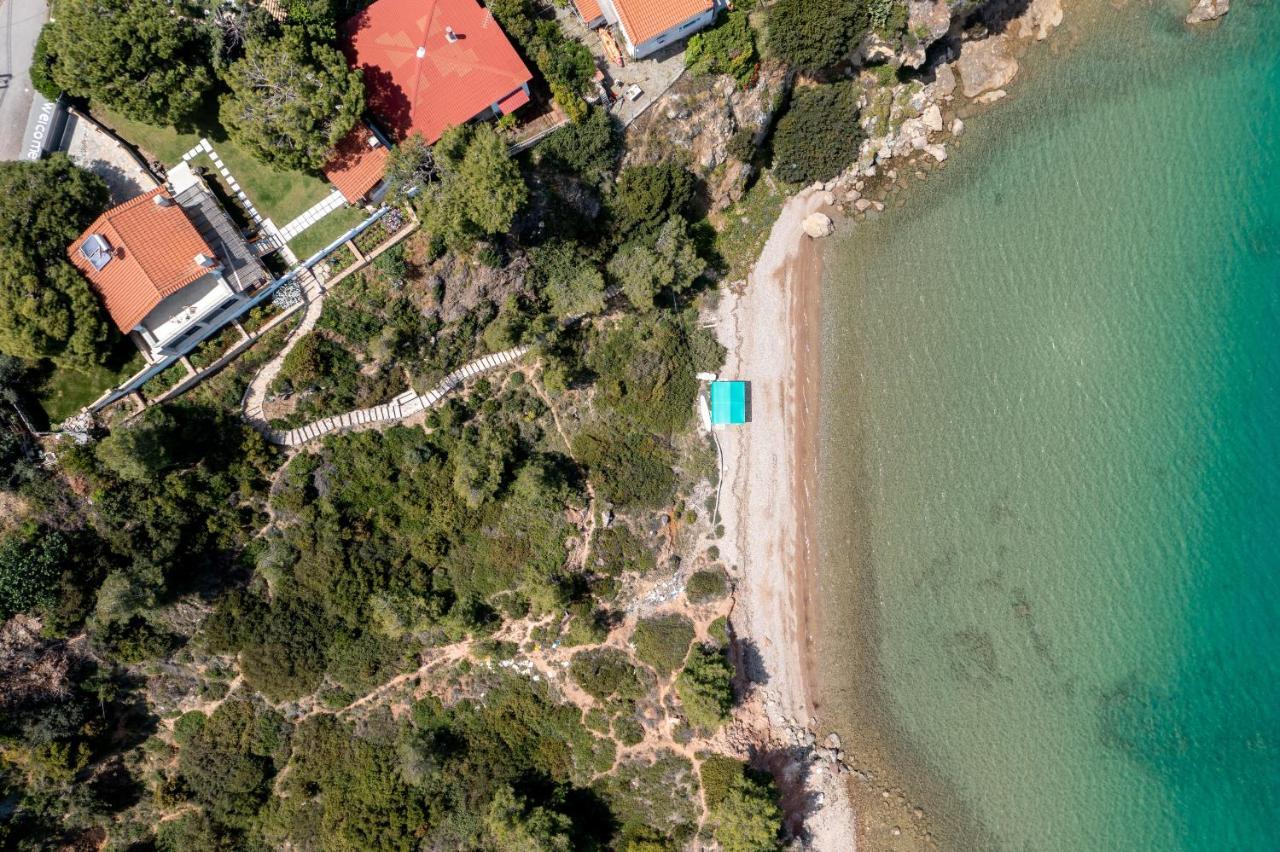 Crystal Beach Villa Chalkida Exterior photo